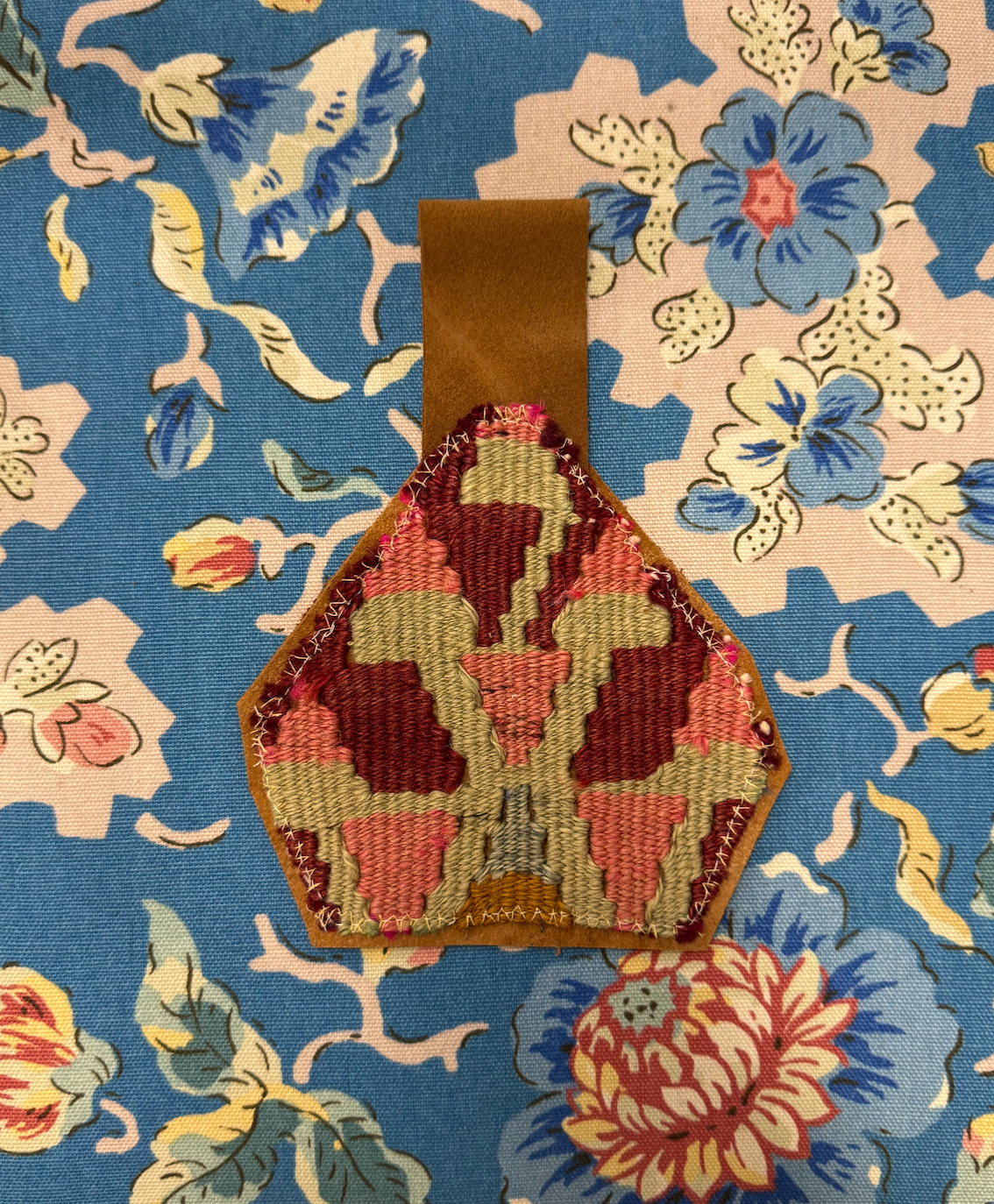Kilim Pendant Necklace 012