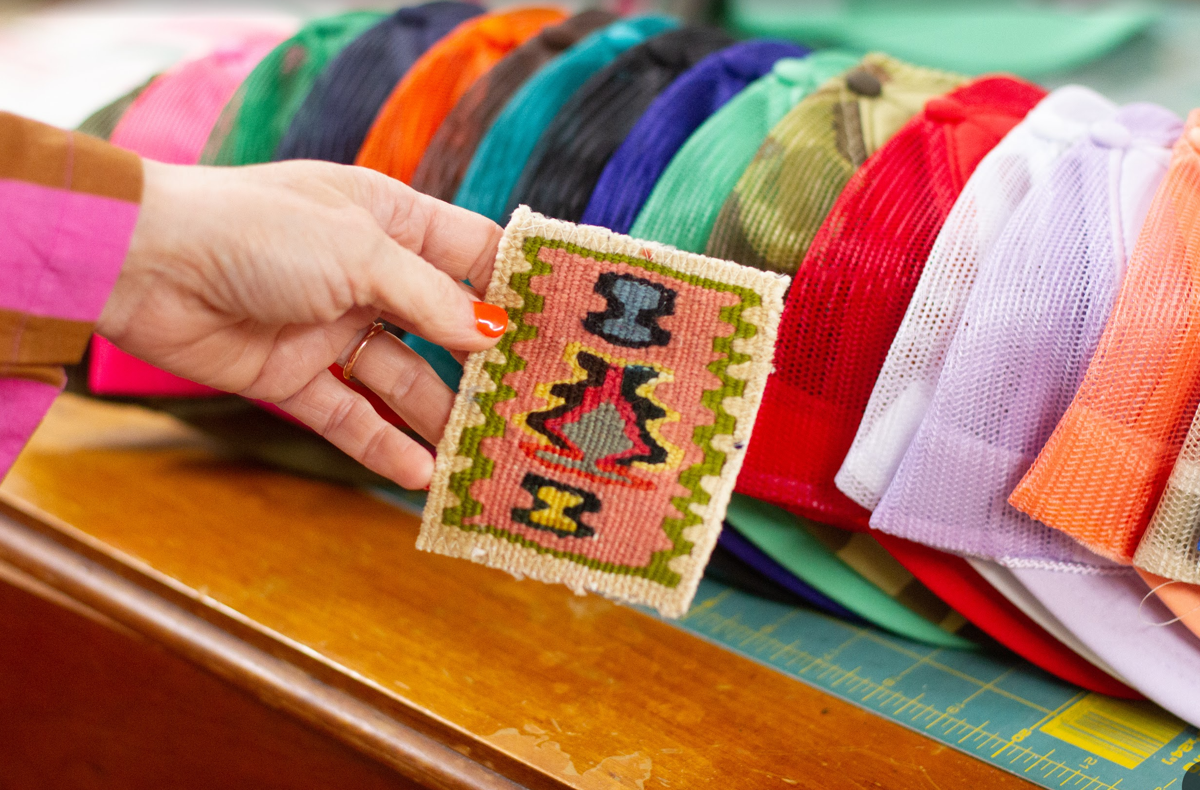 KILIM Patch Trucker Hat