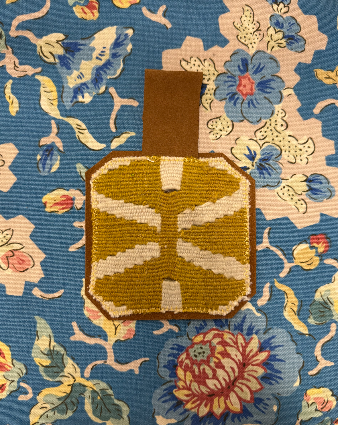 Kilim Pendant Necklace 016
