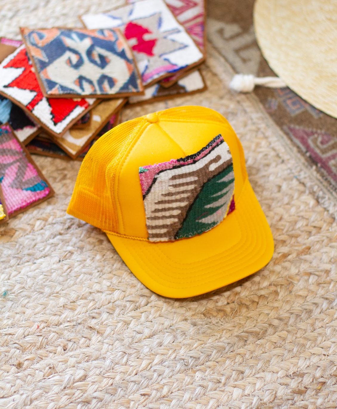 Kilim Patch Trucker GOLD