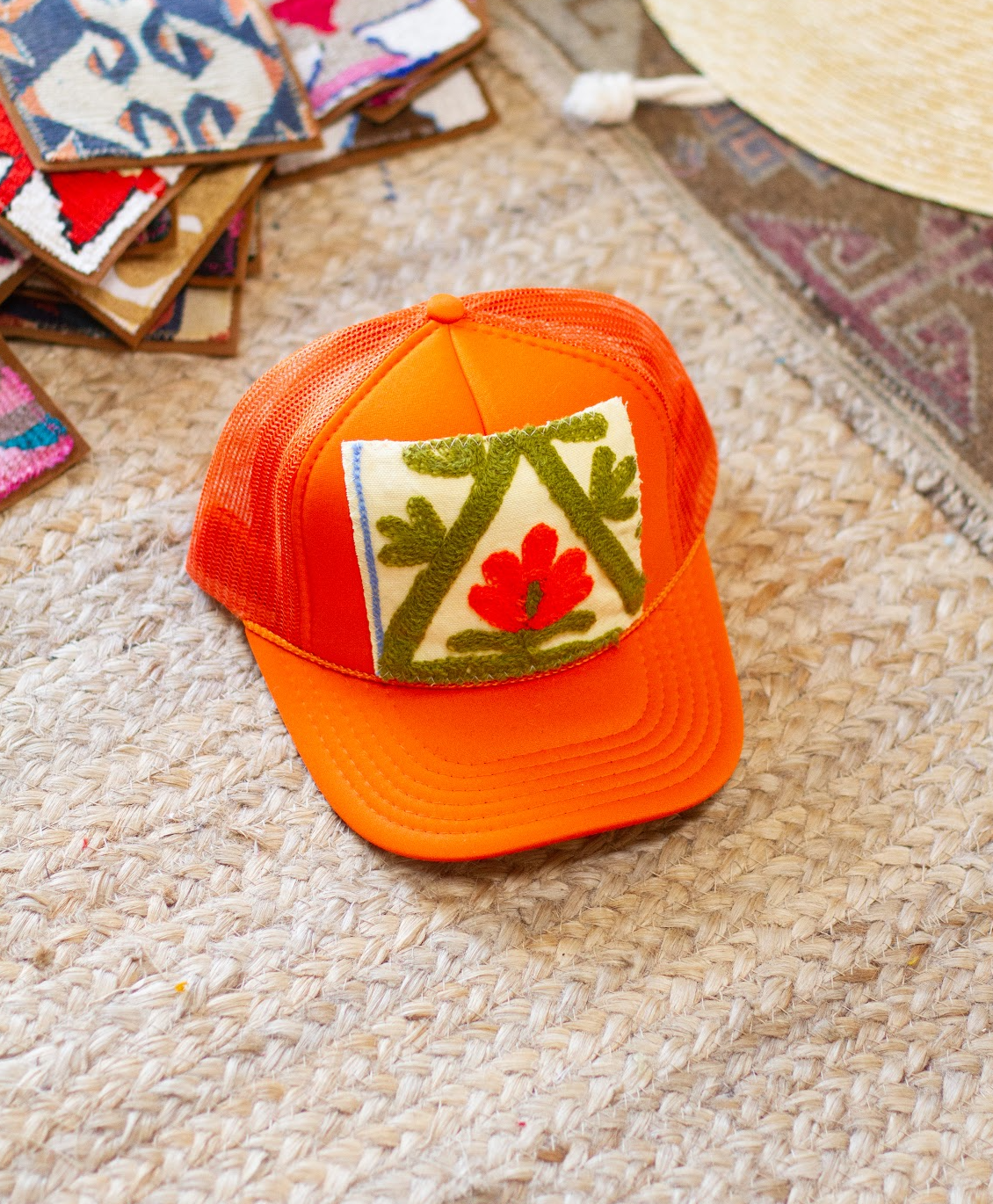 Tapestry Patch Trucker ORANGE