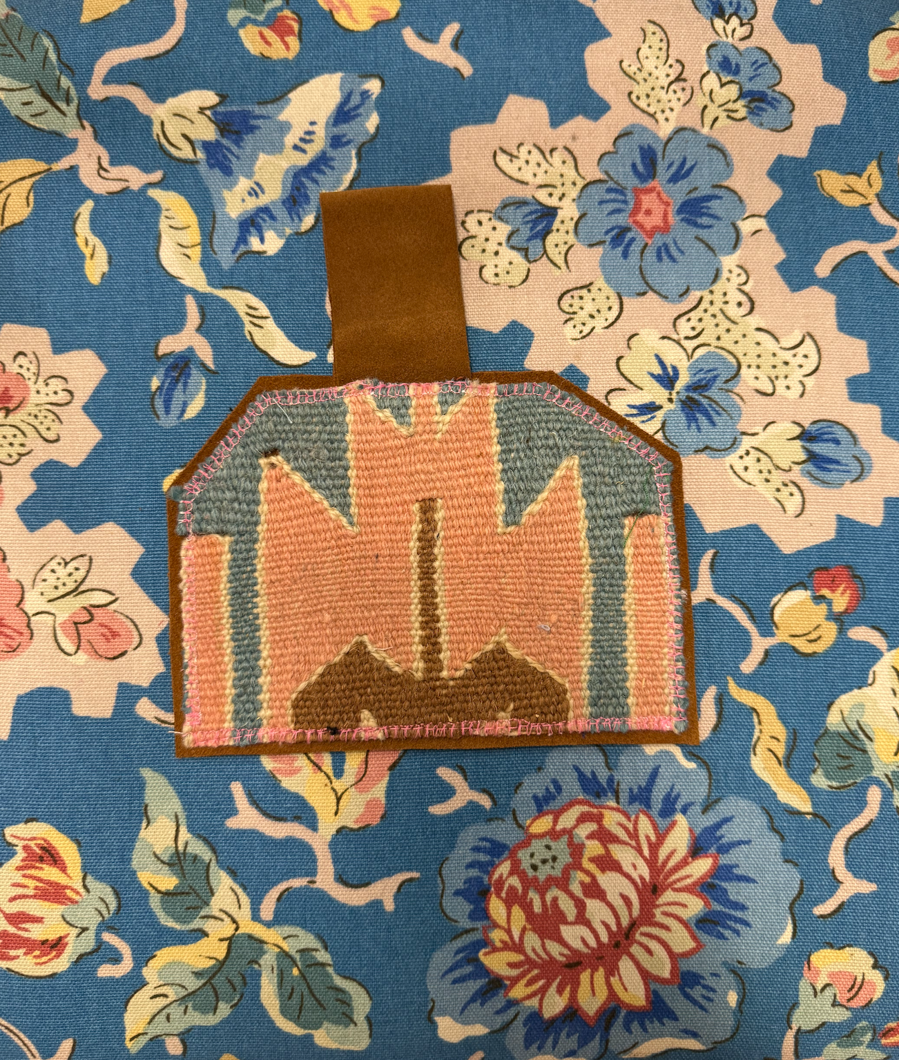 Kilim Pendant Necklace 005