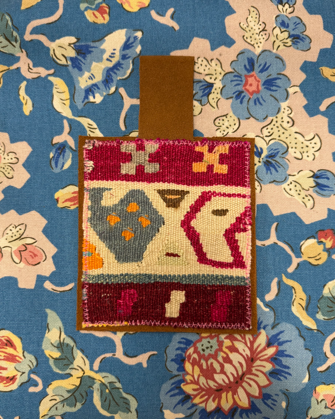 Kilim Pendant Necklace 013
