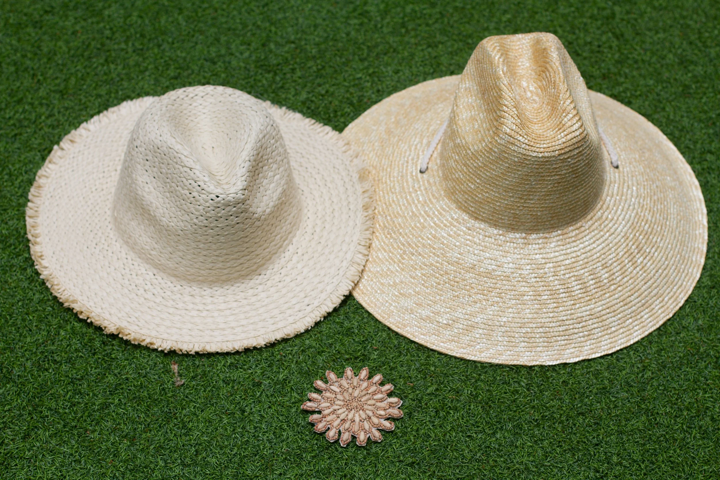 SUNBURST Wooden Bead Sun Hat