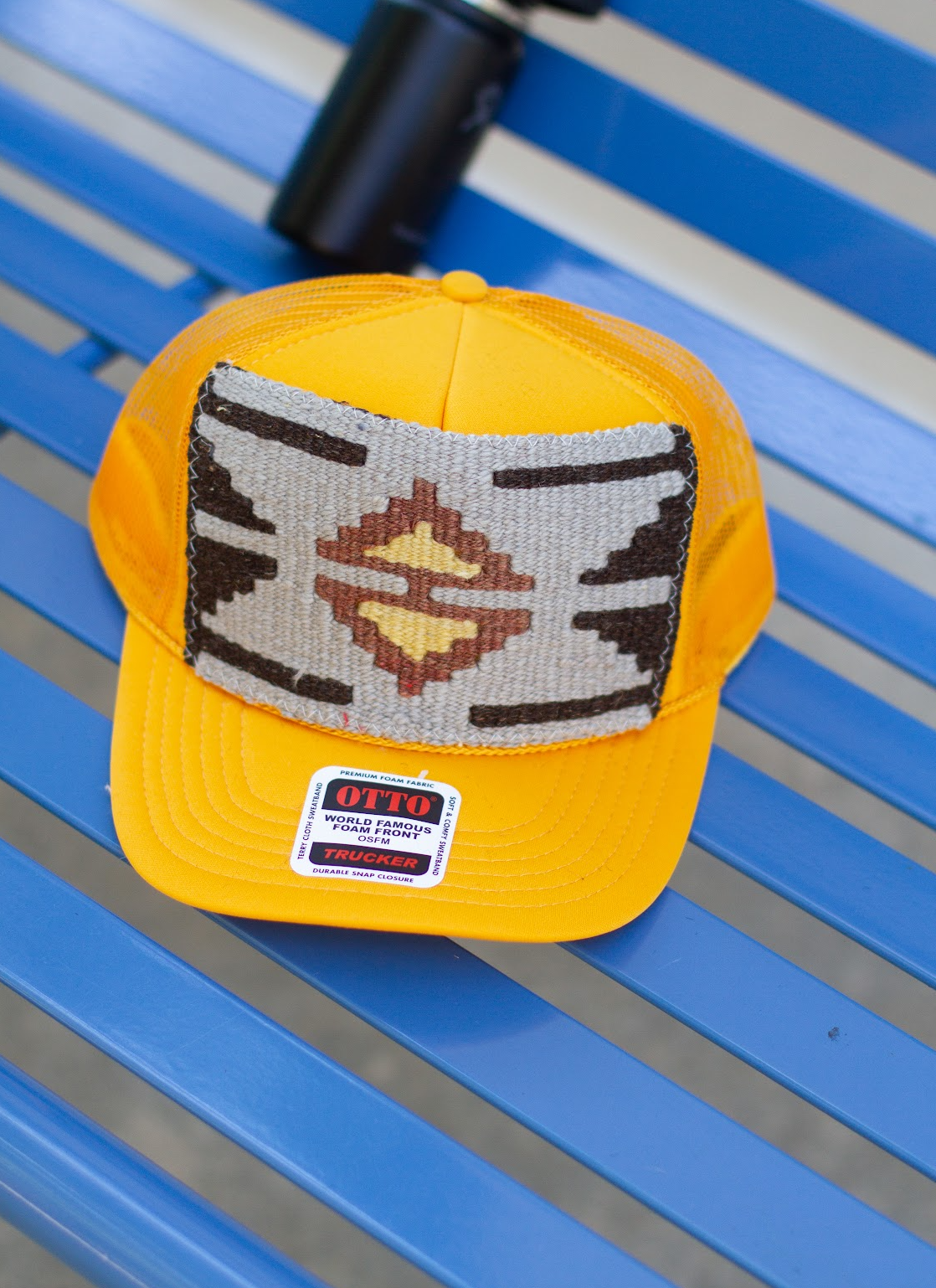 KILIM Patch Trucker Hat - GOLD