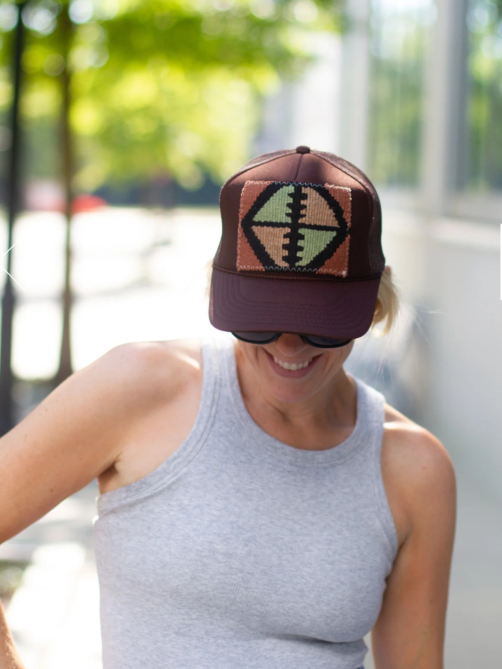 Kilim Patch Trucker BLACK — Orijinal display picture 3
