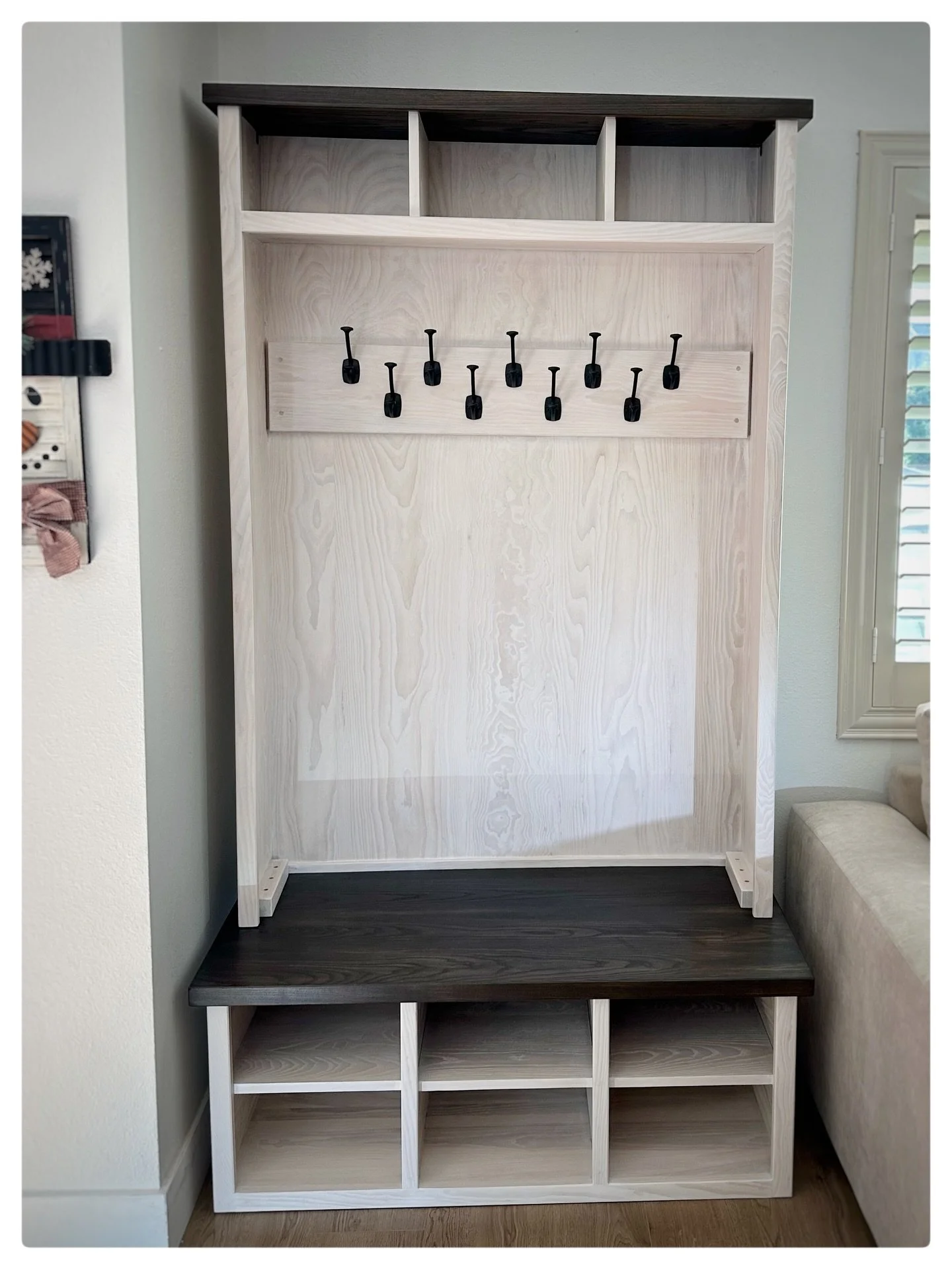 Here&rsquo;s the latest one to make its way out of the shop. 

Wood: Ash from @reellumberservice 
Finish: Whitewash and Walnut from @generalfinishes