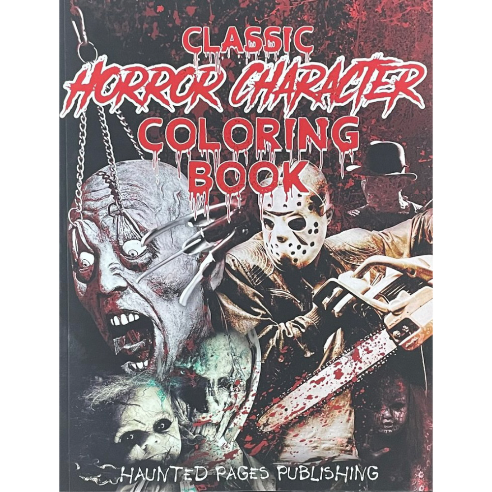 Coloring Pages for Horror Movie Fans: Unleash Your Inner Artist with ...