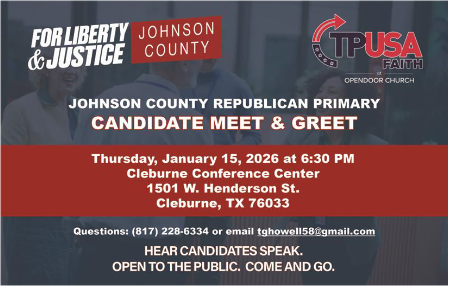 Johnson County, TX - Primary Candidate Meet & Greet