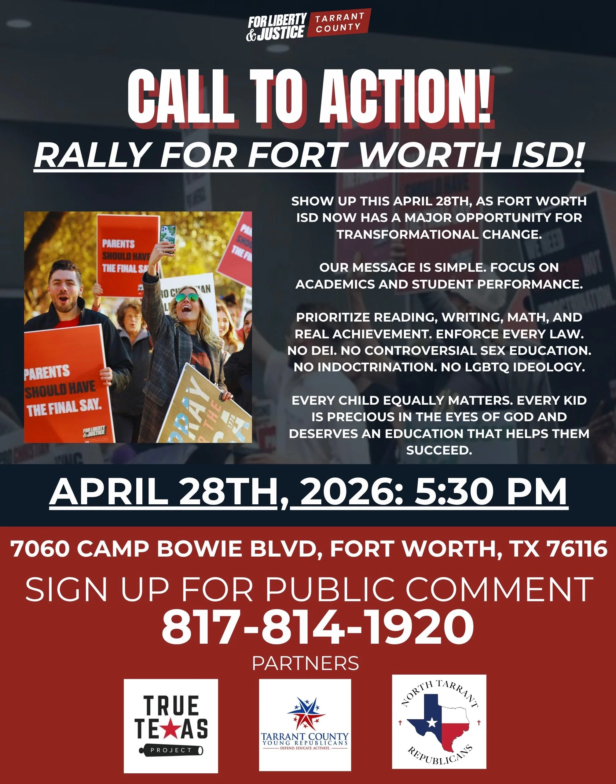Tarrant County, TX | Rally at FWISD