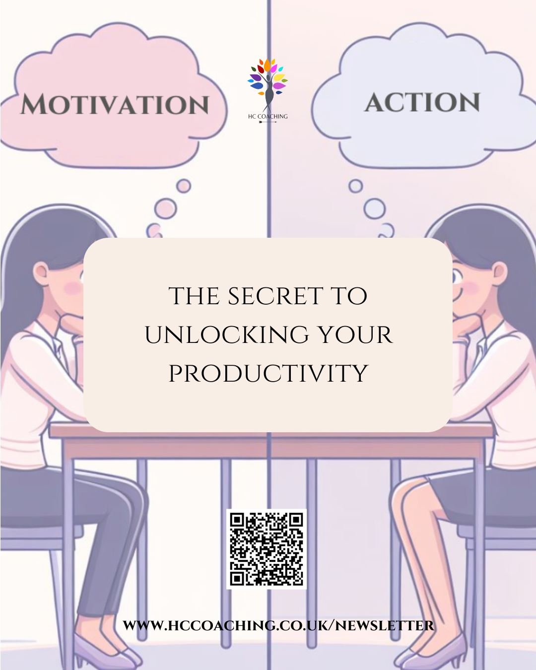 Motivation doesn't always stay around when we need it. In this week's blog I'm sharing the first step to unlocking your productivity - a way that will work specifically for you.

If you're not already on my newsletter list, you can access the blog di