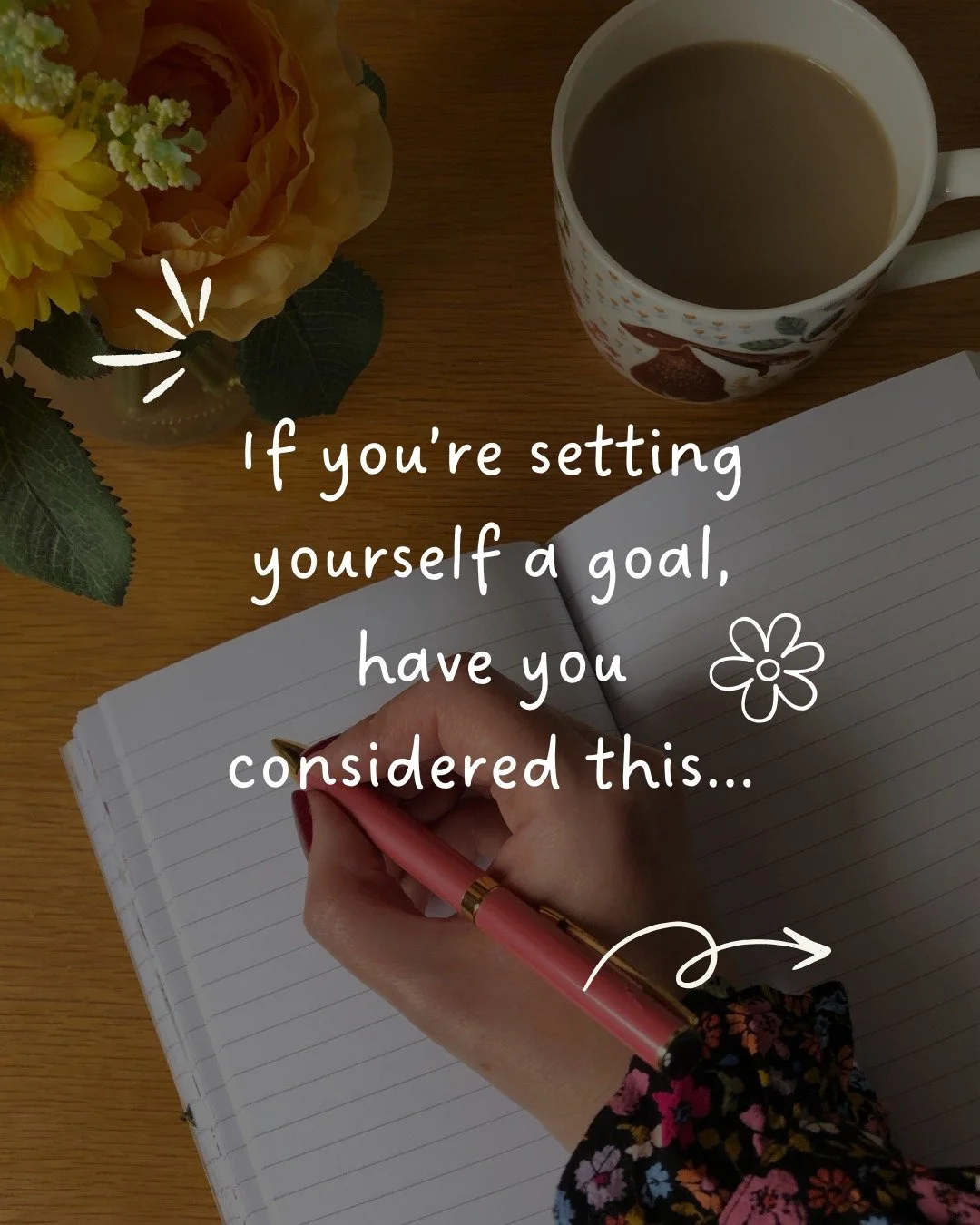✨If you're starting to think about your goals for 2026, then check out my series on things you need to consider before you do.

🎯Today we're talking about the honest reason behind setting this goal. Is it because it's something you genuinely want - 