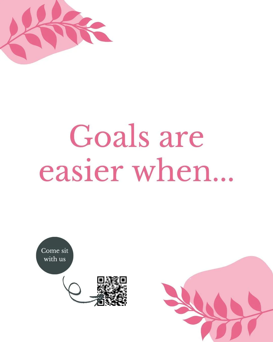 &quot;🌱 Goals feel lighter and more fun when you&rsquo;ve got someone in your corner.

Whether it&rsquo;s celebrating a tiny step forward or encouraging you through a setback, accountability partners make all the difference.

The Coaching Circle is 