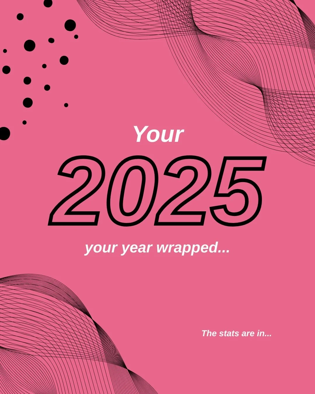 This year wasn&rsquo;t perfect, but it was full. Full of tiny shifts, brave decisions, lessons learned and moments where I kept going even when life felt a bit much.

My Wrapped isn&rsquo;t about being the &ldquo;best version&rdquo; of anything, it&r