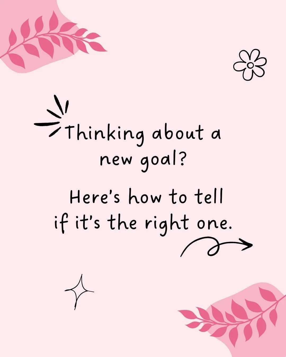 January might be coming to an end, but that doesn't mean we can't still be setting goals.

It can even be a good idea to wait until all the normal New Year energy has gone so that you're more sure of the goals you want to actually do.

When a new goa