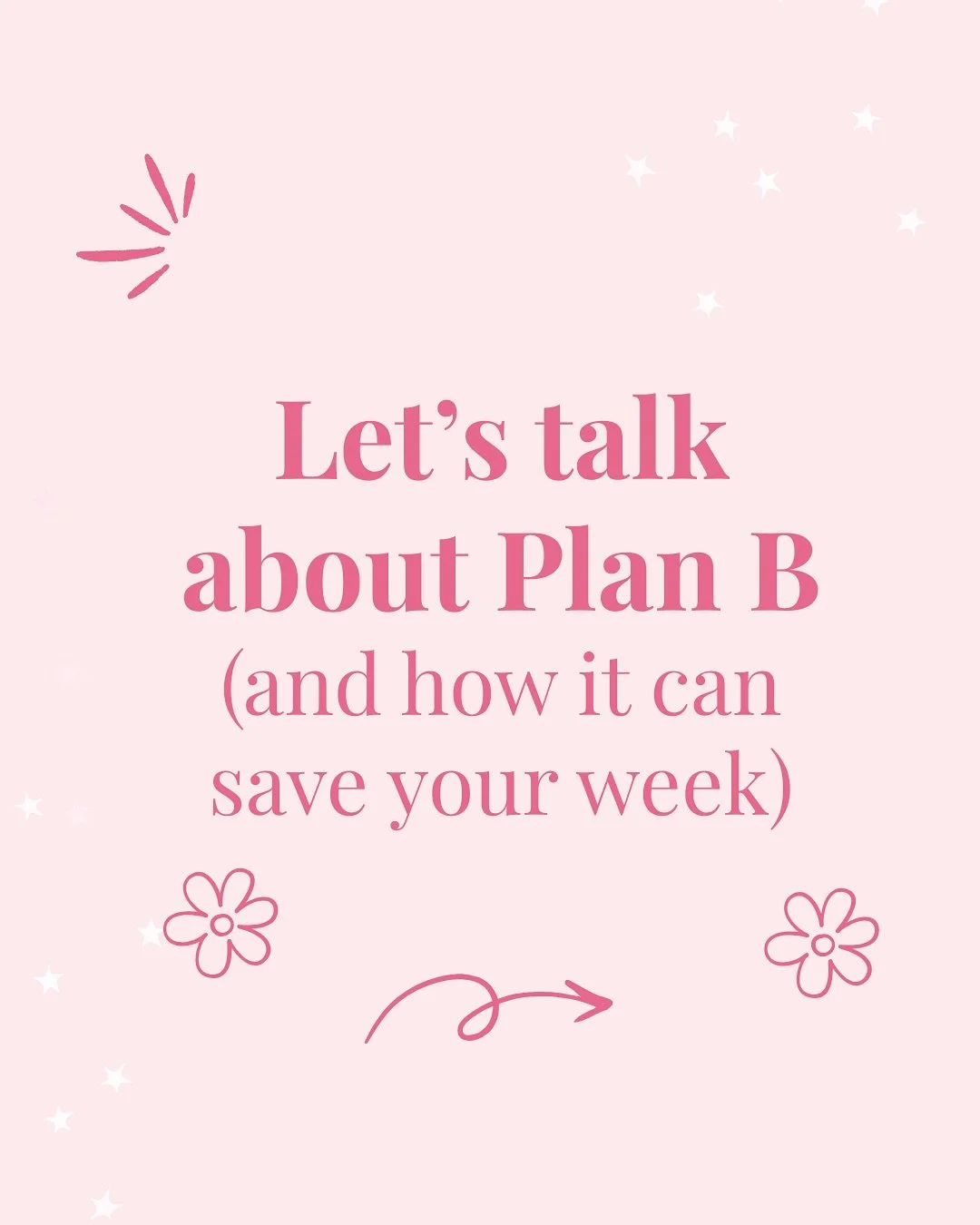 You plan the week. You feel organised. And by 10am on Monday&hellip; it&rsquo;s already fallen apart.

It&rsquo;s easy to think, &ldquo;What&rsquo;s the point now?&rdquo; Like progress isn&rsquo;t possible unless the whole plan works.

But this is ex