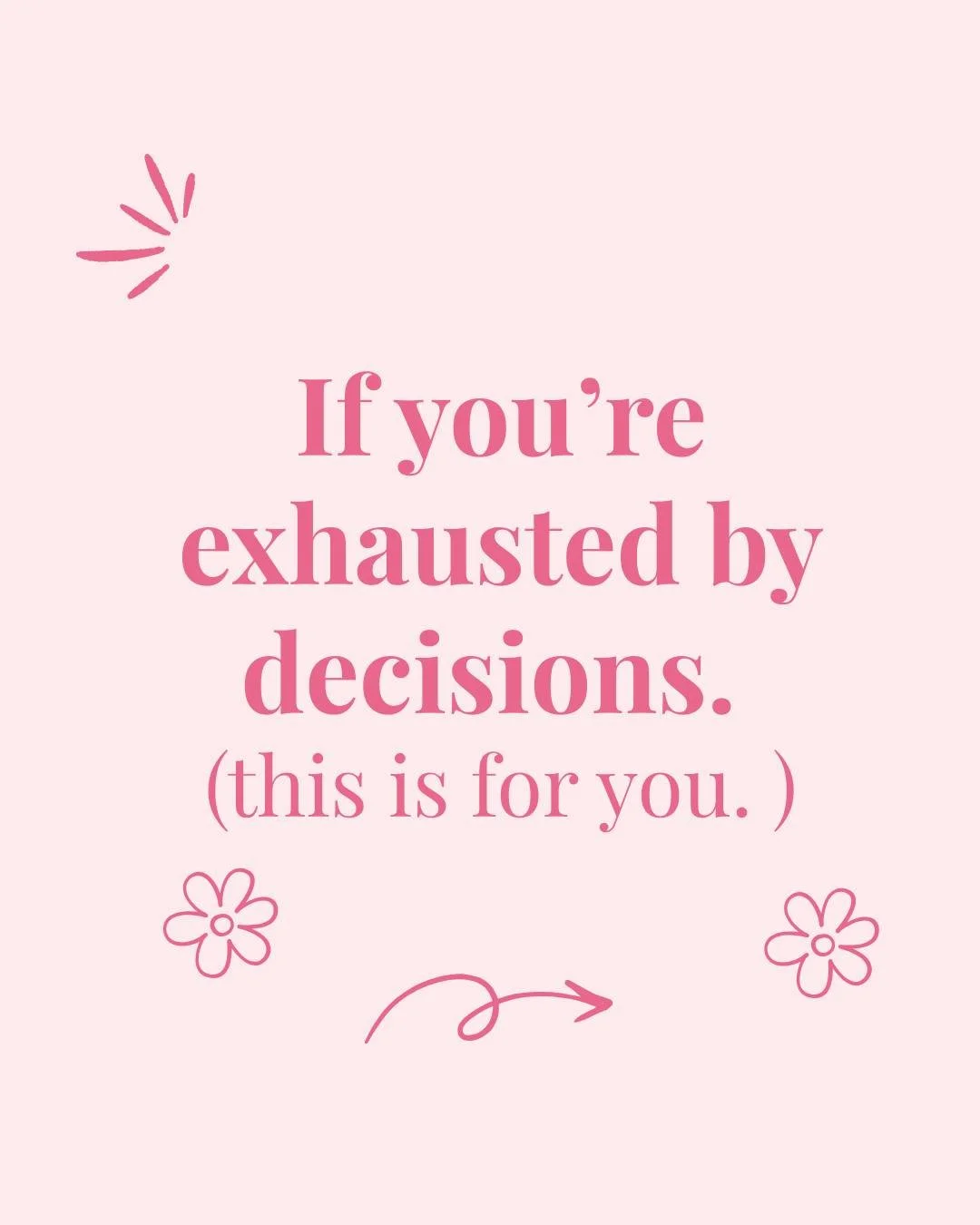 😴If you&rsquo;re exhausted by decisions, this is for you.

It&rsquo;s estimated we make over 35,000 decisions every single day.

No wonder by the evening the smallest choice can feel overwhelming and takeaway suddenly feels like the only option.

Th