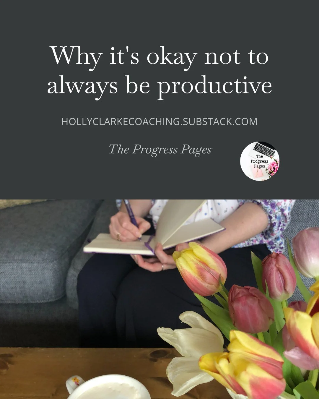 You don&rsquo;t have to be productive all the time. 

Sometimes weeks just aren't productive, even if you know all the 'right' things to do. When it happens (and it does) I have to remind myself that it's okay.

As a Productivity &amp; Lifestyle coac
