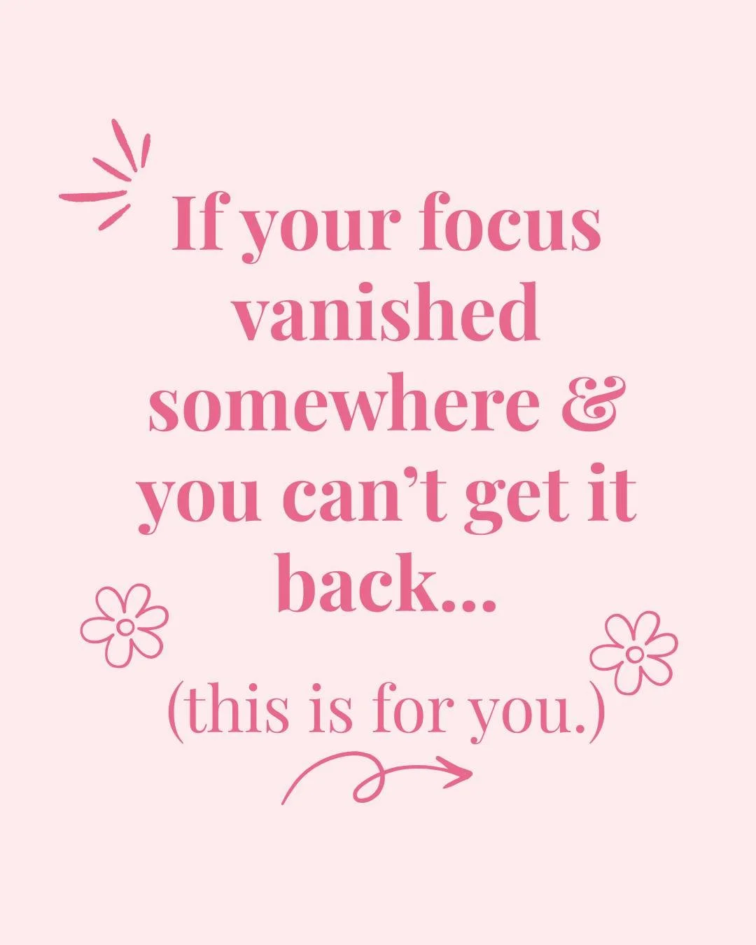 We&rsquo;ve all had them, those days where focus slips and nothing quite goes to plan. It&rsquo;s frustrating, especially when you had good intentions. 

But you can get back on track gently, without trying to &ldquo;make up for lost time&rdquo; in a