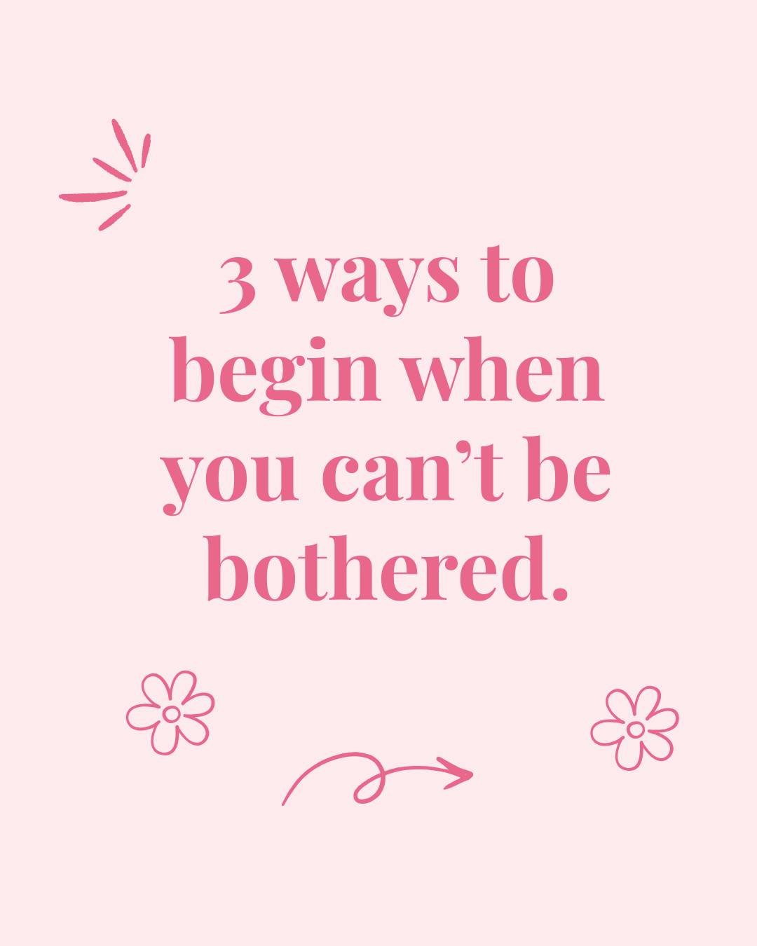 Be honest&hellip; how often do you wait until you &ldquo;feel like it&rdquo;?

The problem is, that feeling doesn&rsquo;t reliably turn up.

Sometimes you&rsquo;re tired.
Sometimes your brain wants the easy dopamine.
Sometimes the task just feels big