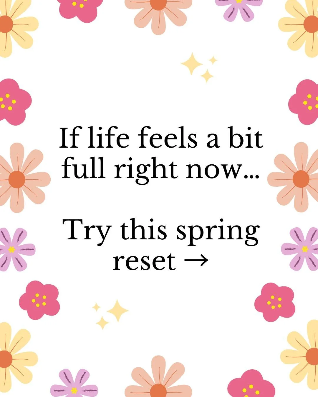 🌱 There&rsquo;s something about spring that makes you want to have a  clear out.

Open the windows. Clear a drawer. Start again.

It&rsquo;s not just about the house, though.

A proper spring clean clears mental space too. Fewer piles. Fewer tabs op