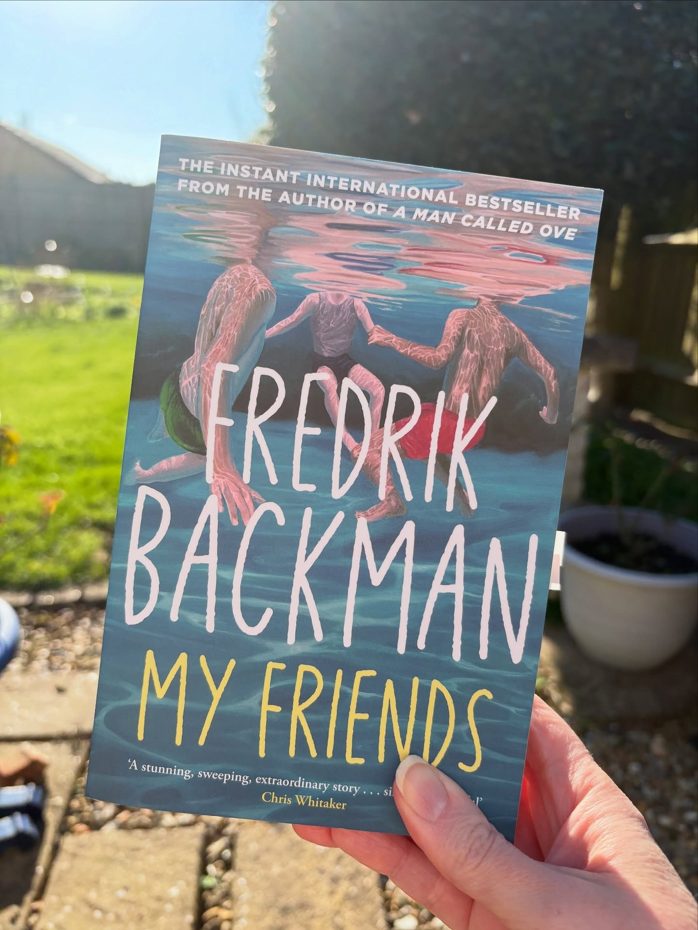 One of the perks of working for yourself is that you get to do things like this. 

Taking just a few minutes outside in the sun to read some of this month&rsquo;s Project Sparkle&rsquo;s bookclub book. 

I&rsquo;ll be back to creating content for the