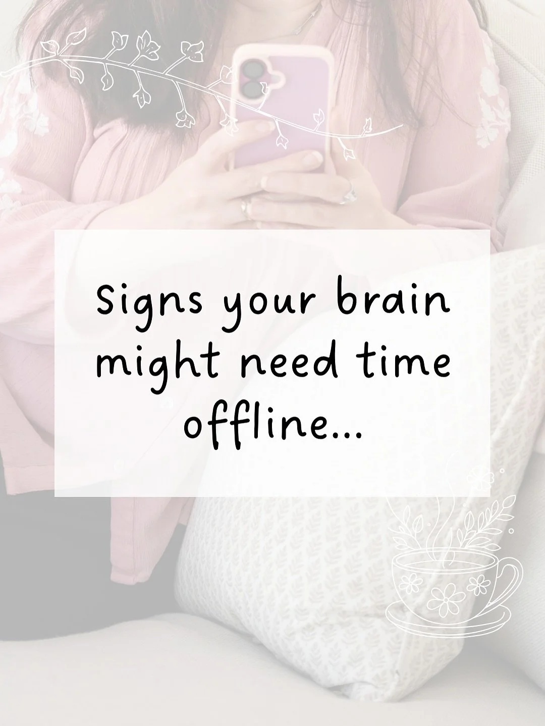 📱Many of us are spending far more time on our phones than we actually want to and our brains are starting to feel it.

If some of the signs in this post feel familiar, it might simply be your brain asking for a little more offline time.

That&rsquo;