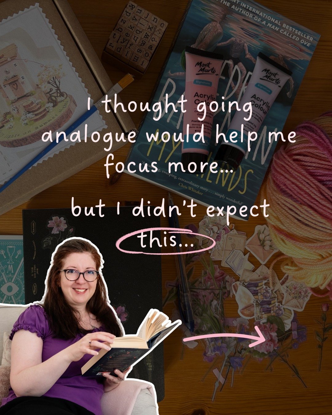 I&rsquo;ve been noticing the impact of going analogue more than I expected.

I&rsquo;m still online (obviously 😅 👋) but it's much more intentional now.

And the difference?

✅ I&rsquo;m spending more time away from my phone.
✅ My mood&rsquo;s bette