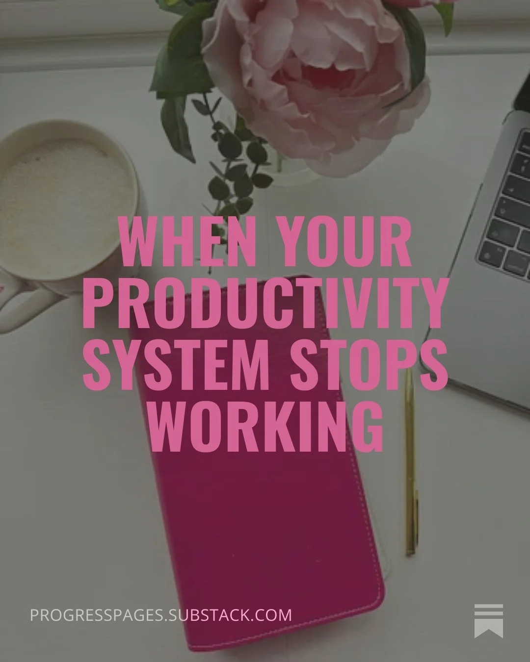 Remember as we change, so do our systems.

If something use to work for you, it doesn't mean it will forever. So if it's not suiting your needs right now, it's okay to change things up.

This happened to me recently and I got into a productivity slum