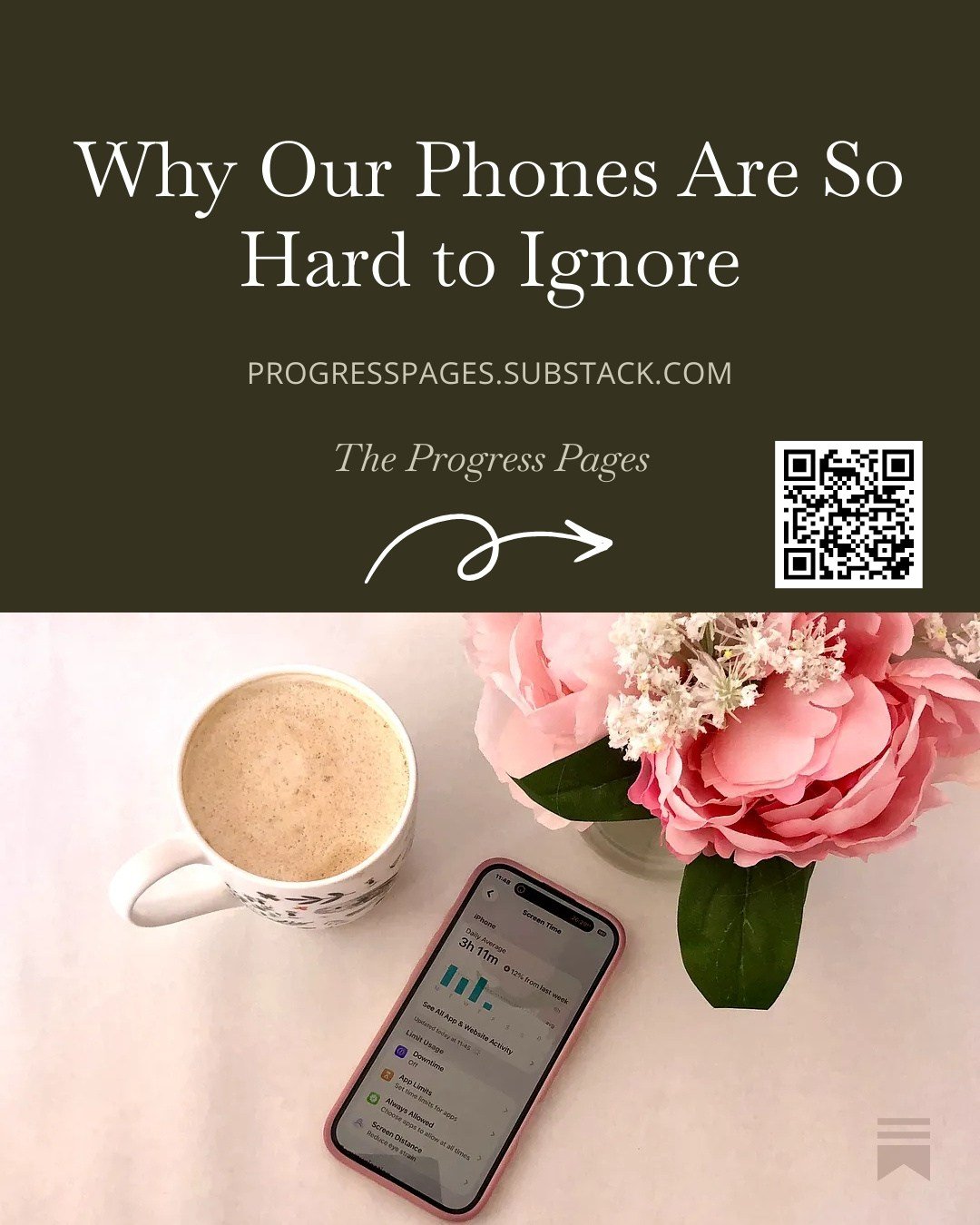As we've been discussing here over the past few weeks, many of us have a love/hate relationship with our phones and spend more time on them than we would like.

Through Analogue April we've slowly starting correcting that, but I was recently reminded