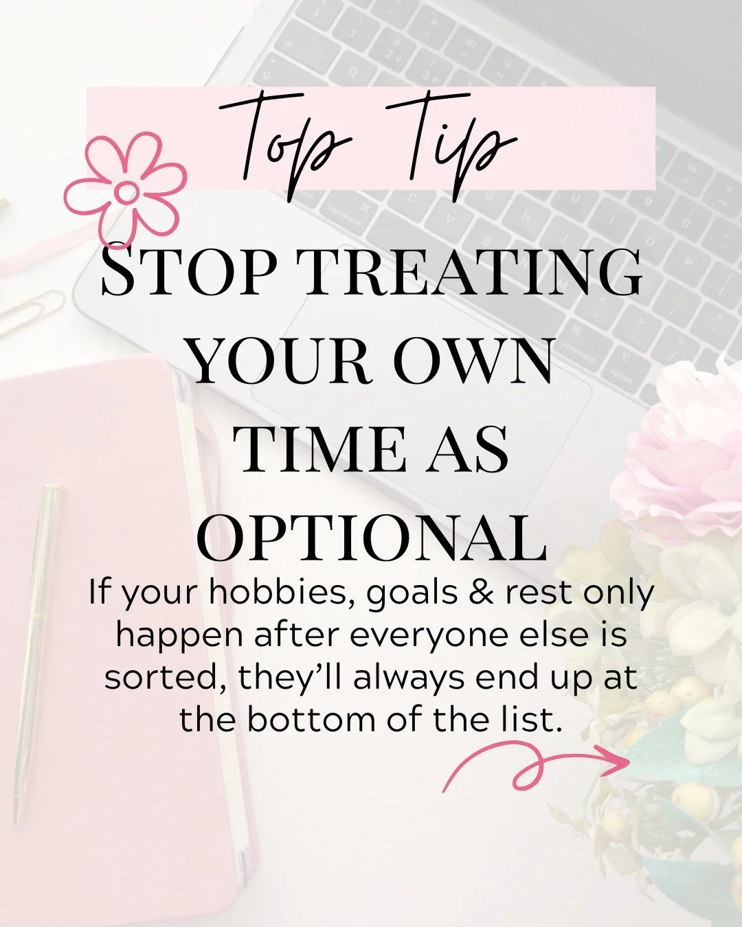 So many of us treat time for ourselves as the leftover space around everyone else&rsquo;s lives.

We squeeze ourselves in after, the work is finished, the washing is done, messages are answered, kids are sorted and the house feels under control.

No 