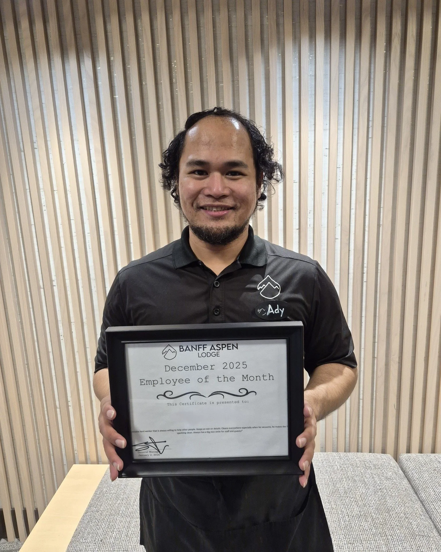 ✨ Employee of the Month Spotlight: Ady ✨
Ady is the definition of reliability and teamwork. He takes pride in every detail, keeps our spaces impeccably clean, and always greets everyone with a big, kind smile. We are so grateful for his hard work and