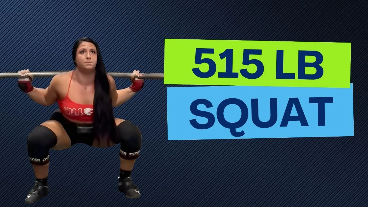 She SMASHED the Raw Squat World Record at 515 lb with THIS Training Program (Steph Mager) | Ep 436