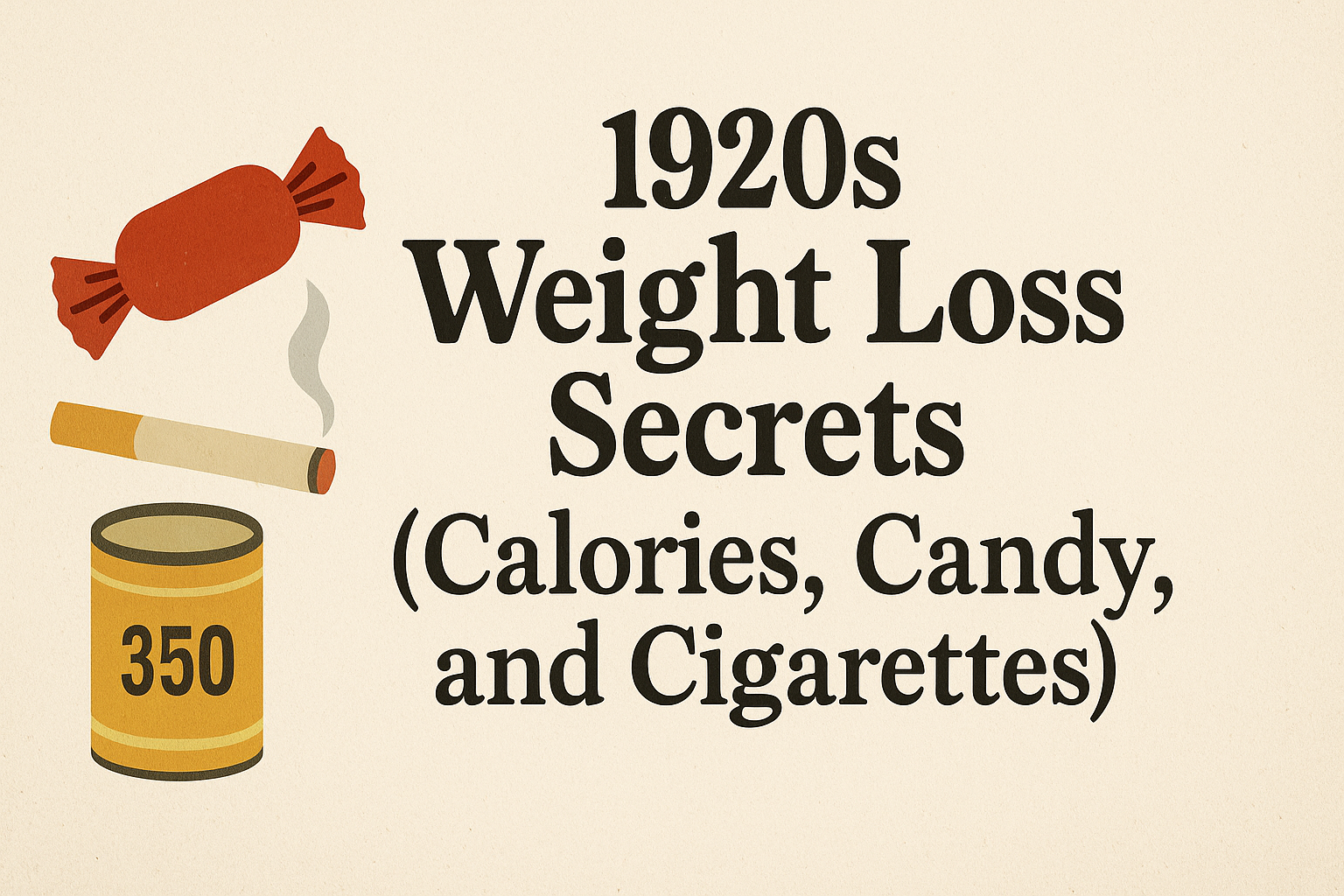 1920s Weight Loss Secrets (Calories, Candy, and Cigarettes) | Ep 360