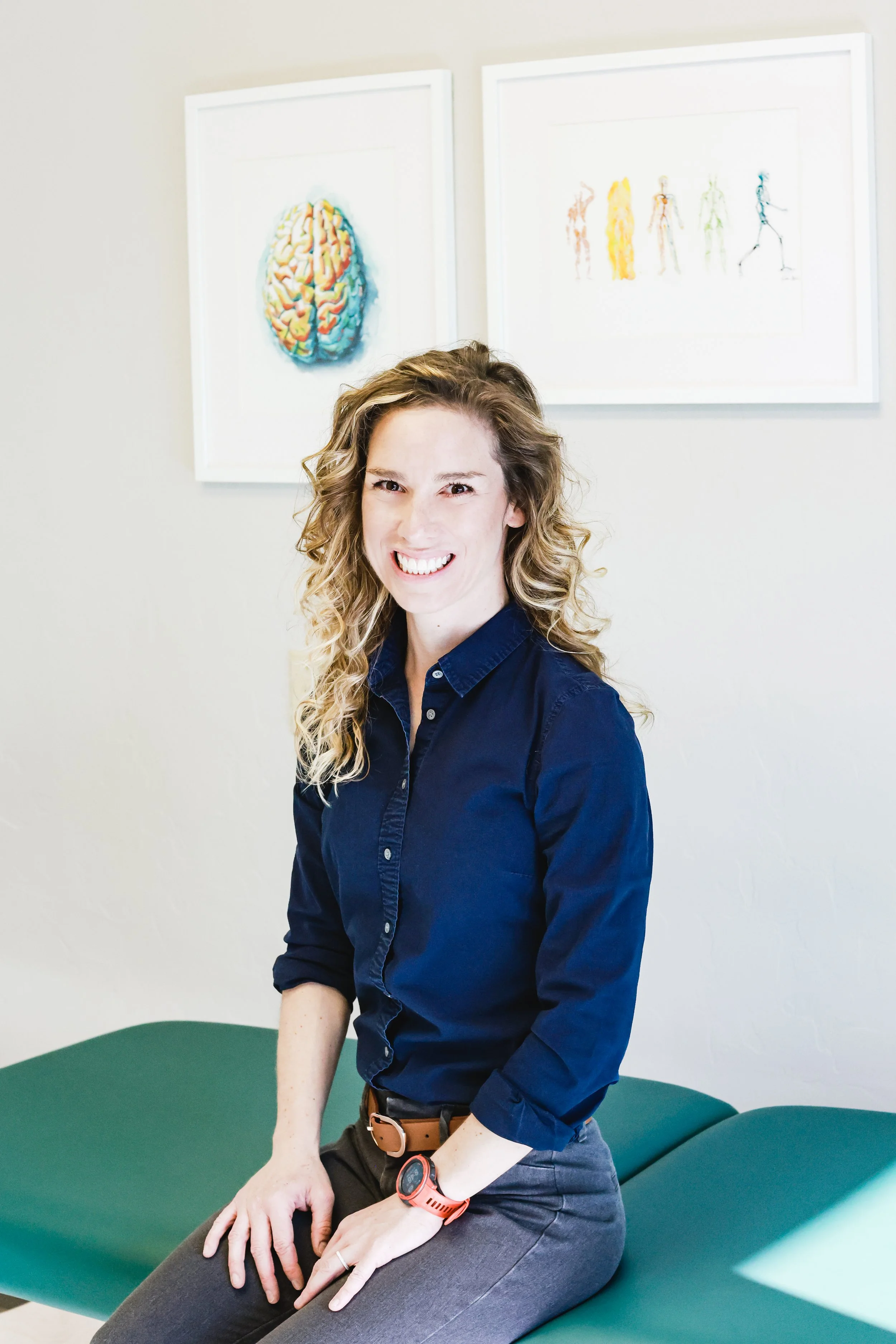 Jessie Duppler, a physical therapist smiling at the camera.