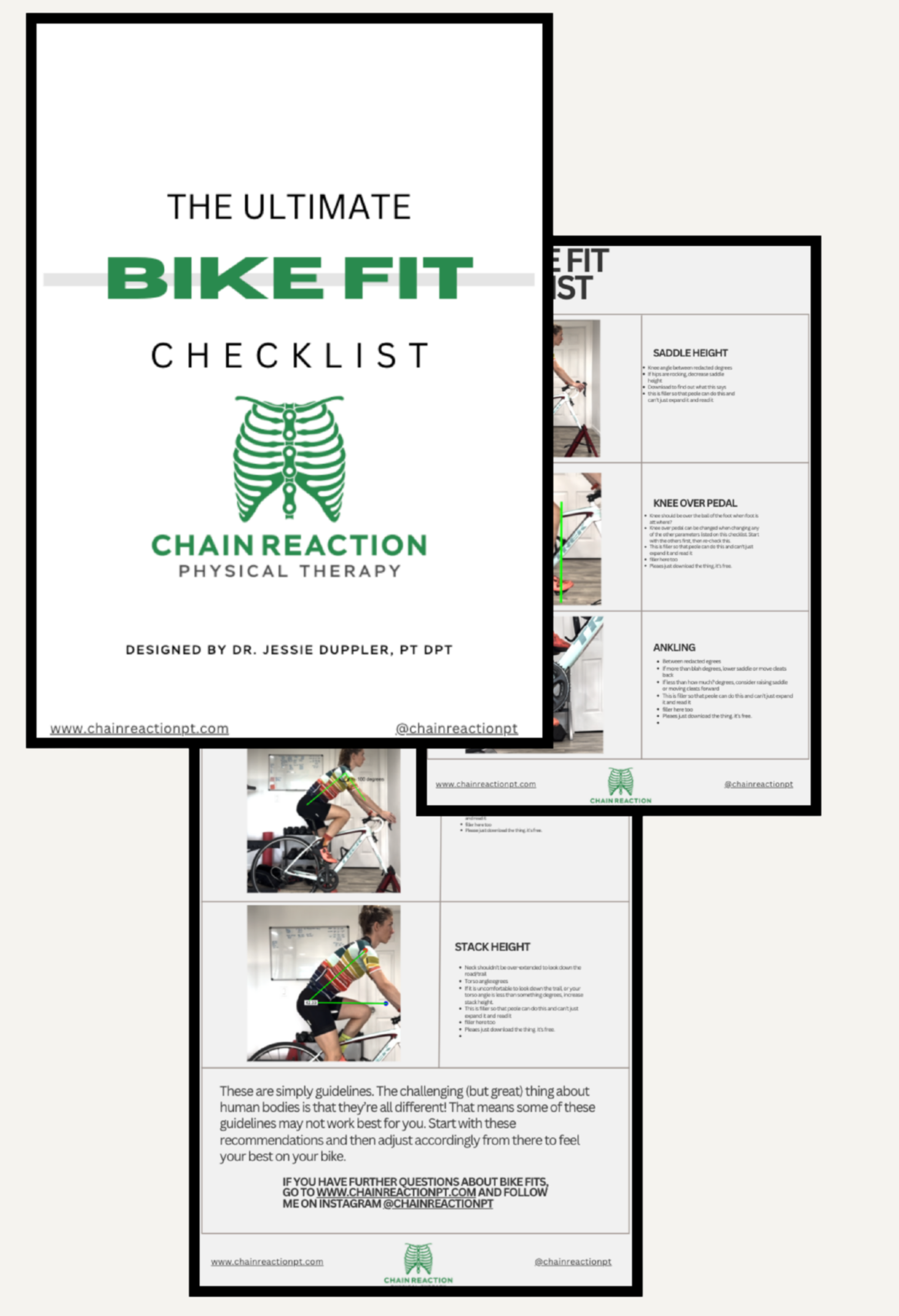 Bicycle Checklist.pdf Free Bike Fit Checklist PDF — 5 Things Every Cyclist Needs to Check ...