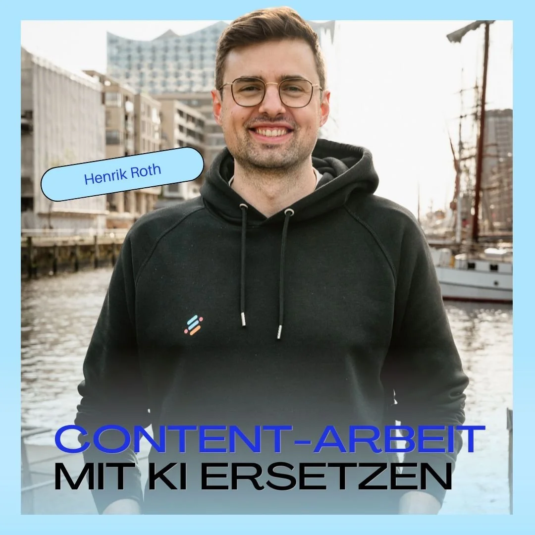 Wie du jetzt *wirklich* damit anfängst, dir von KI Content-Arbeit abnehmen zu lassen (mit Henrik Roth von neuroflash)