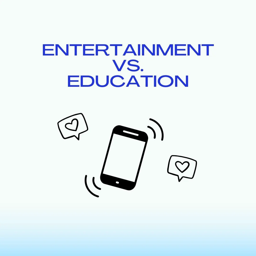 Entertainment vs. Education als Geschäftsmodell (und was das für dein Creator Business bedeutet!)