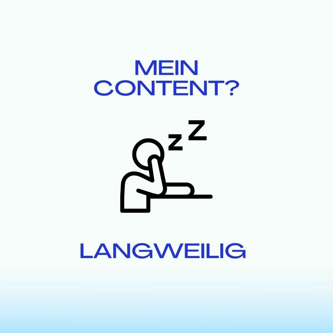 Bist du gelangweilt von deinem eigenen Content?