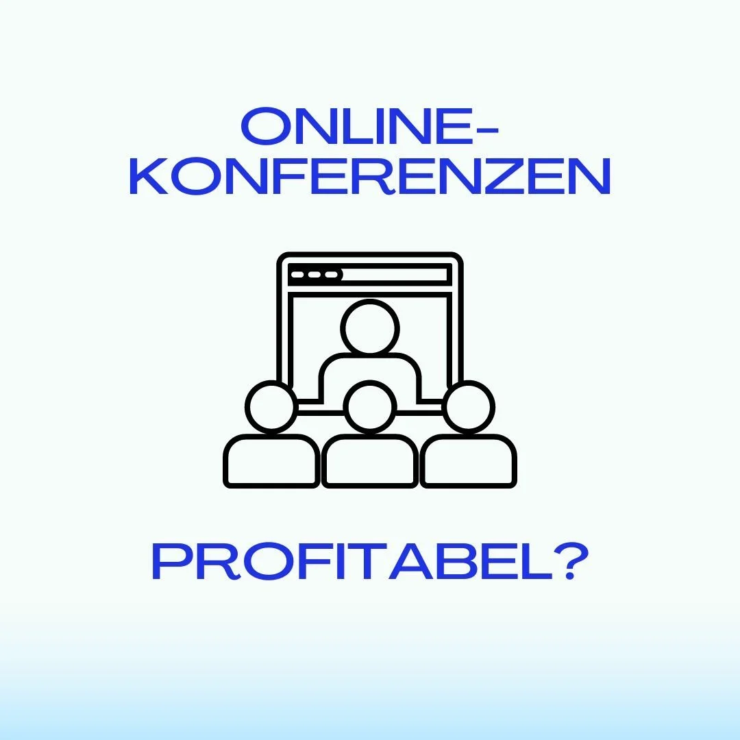 Sind Onlinekonferenzen ein gutes, profitables digitales Produkt?