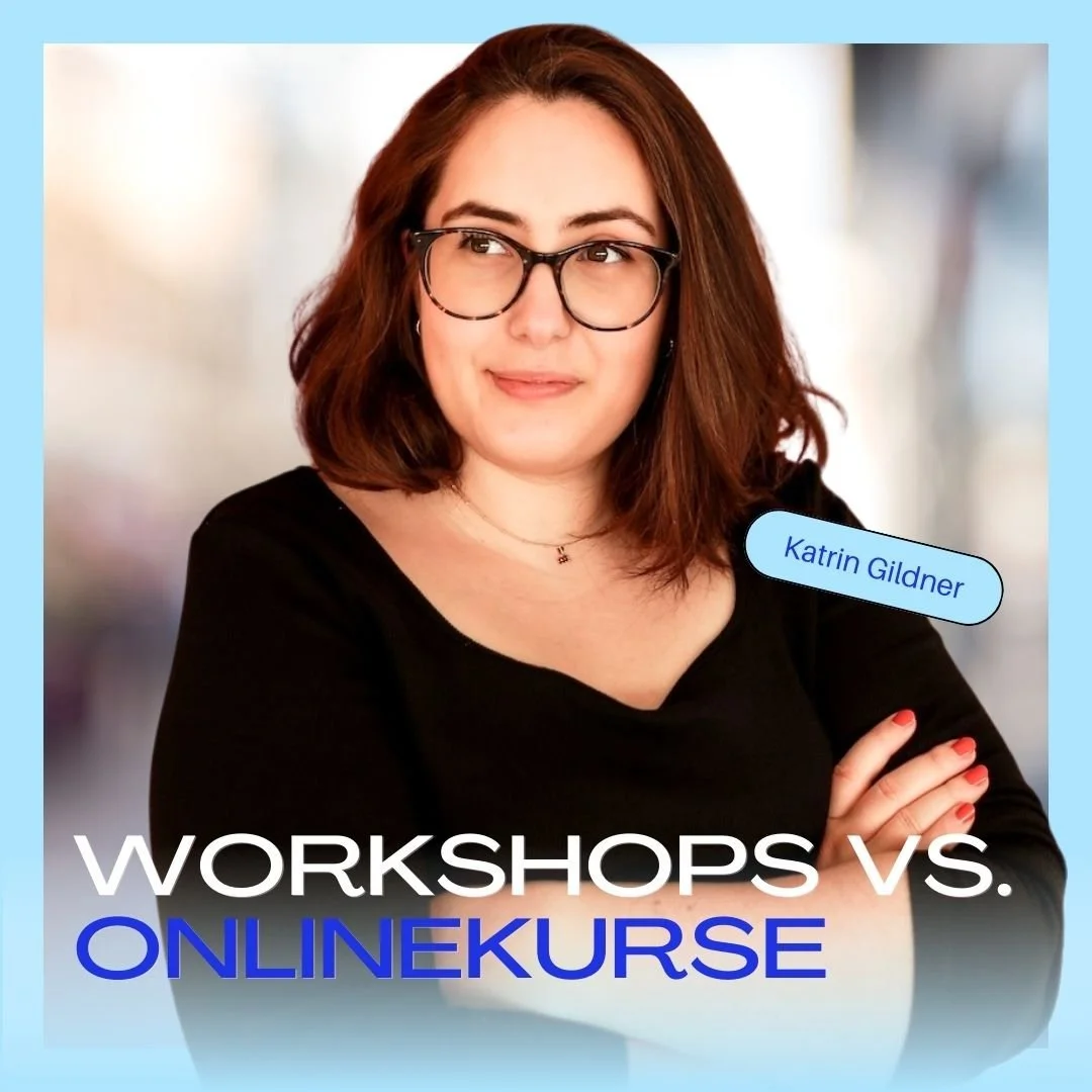 Geld verdienen mit Workshops - die lukrative Alternative zu Onlinekursen 💶 (Mit Katrin Gildner)