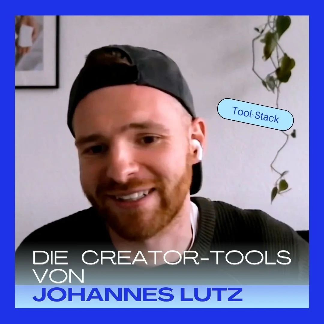 Tool-Stack: Johannes Lutz - diese Lieblingstools hat der E-Commerce Experte in seinem Creator Business im Einsatz!