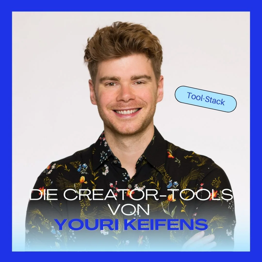 Tool-Stack: Youri Keifens - diese Lieblingstools nutzt der Copywriter und Text-Trainer für sein Creator Business!