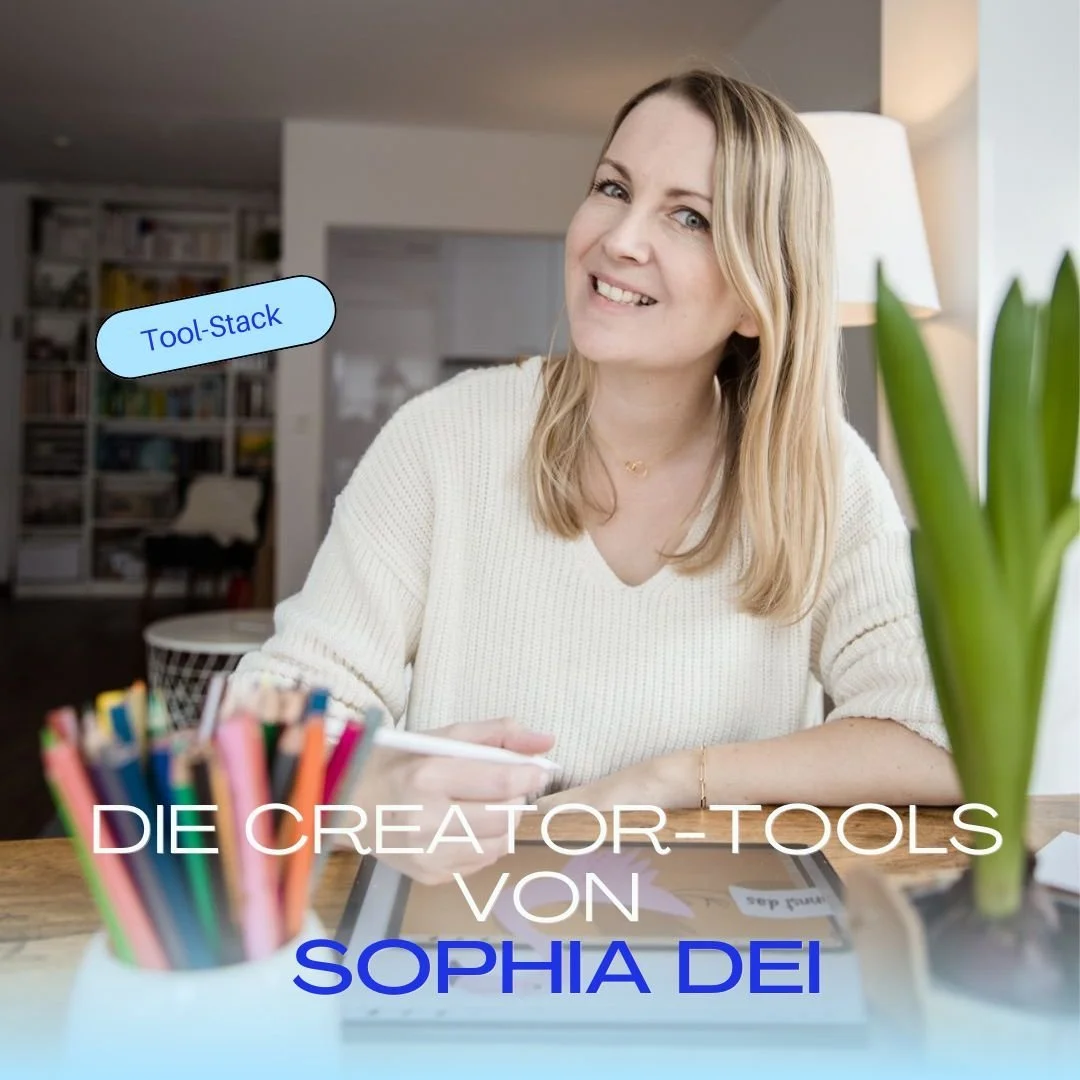 Tool-Stack: Sophia Dei - diese Tools nutzt die Procreate-Expertin in ihrem Creator Business-Alltag!