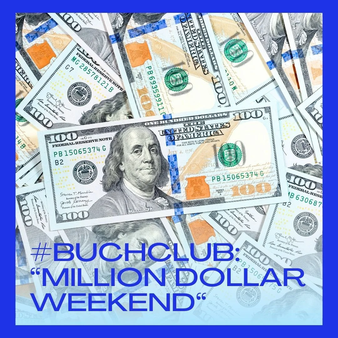 #Buchclub: "Million Dollar Weekend" + Analyse des smarten Buch-Launches dahinter