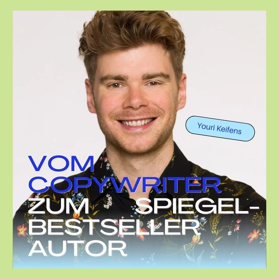 Spiegel Bestseller als Copywriter: Wie schreibt man zwei Bücher in sechs Monaten?! (Mit Youri Keifens)