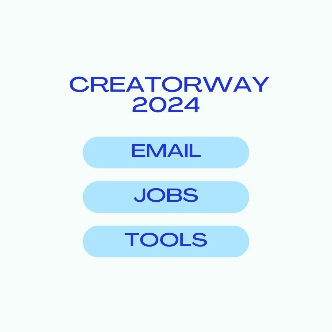 Email Extravaganza, Jobs &amp; Tools: Das passiert bei Creatorway 🕺