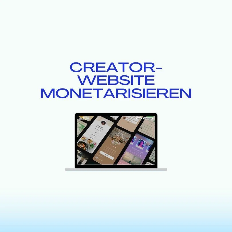 7 Tipps, deine Creator-Website zu monetarisieren