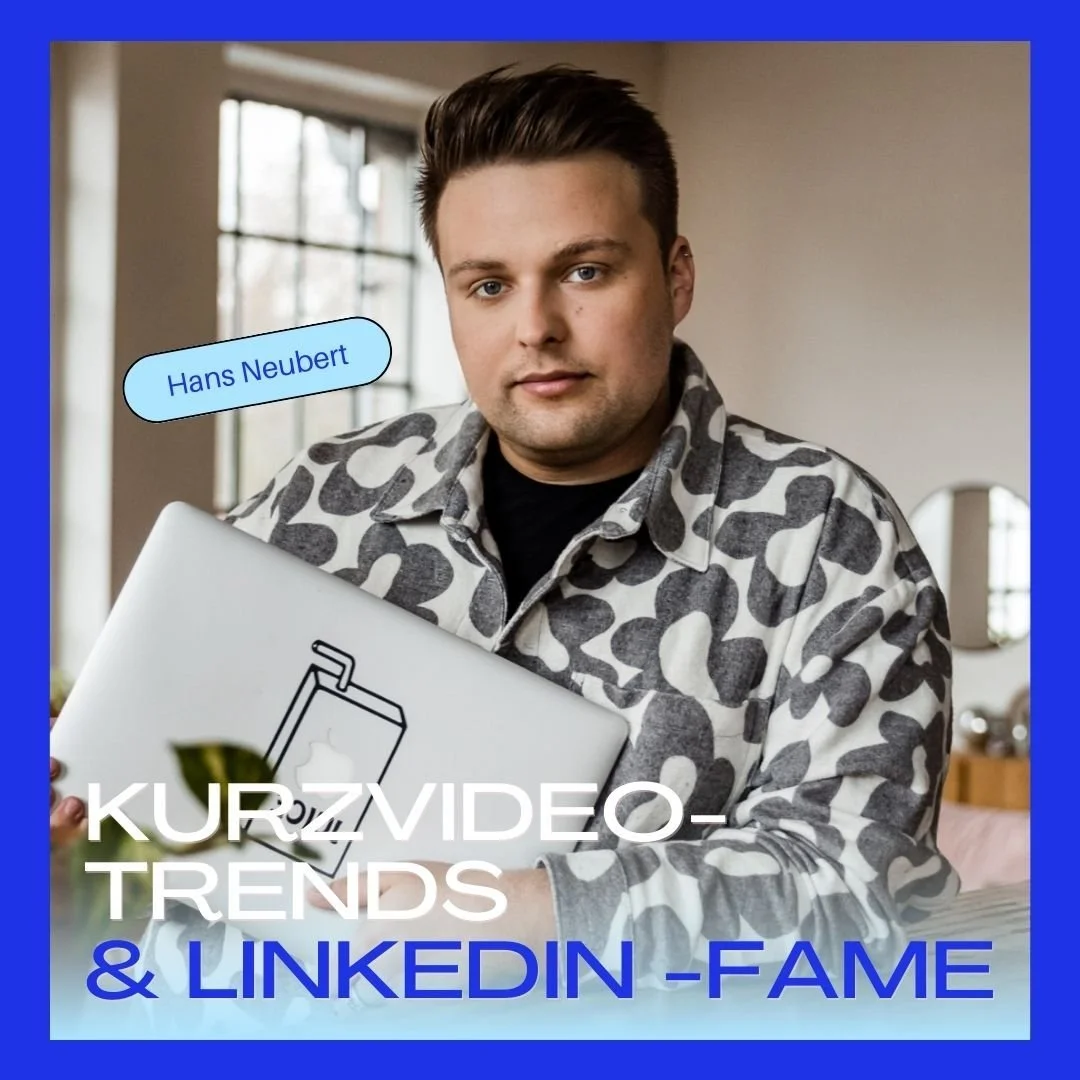 Hans Neubert: Cringe? Trotzdem posten!! 😎Trends bei Kurzvideos &amp; LinkedIn-Fame-Erfahrungswerte