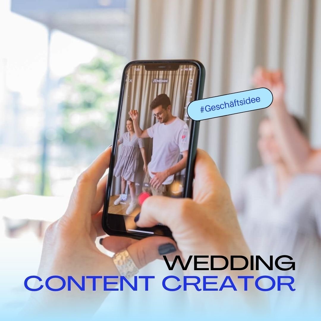 #Geschäftsidee: Wedding Content Creator 👰‍♀️ + Event Crasher für alle FOMO-Anlässe